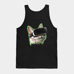 cat funny t-shirt Tank Top